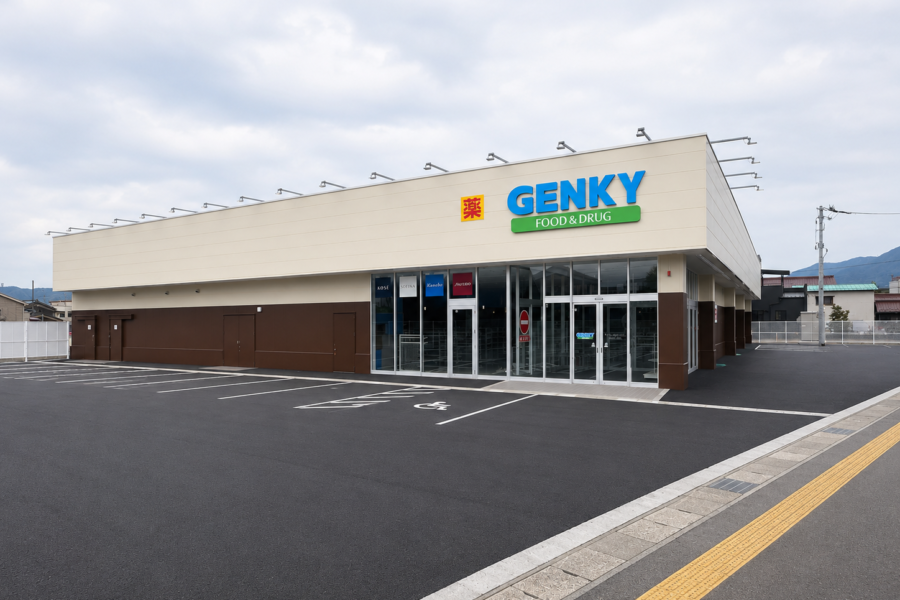ゲンキー敦賀平和店 新築工事